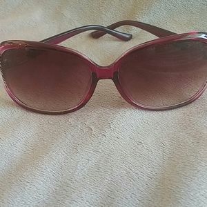 Purple Large Sunglasses